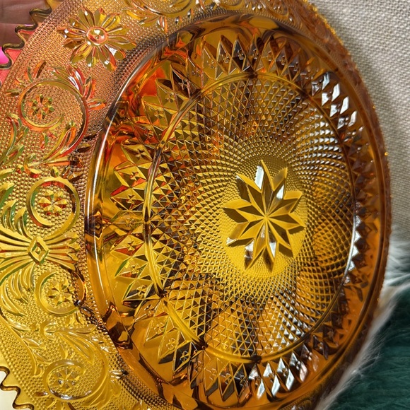 Deviled  egg plate vintage rare find 12” - Picture 2 of 3